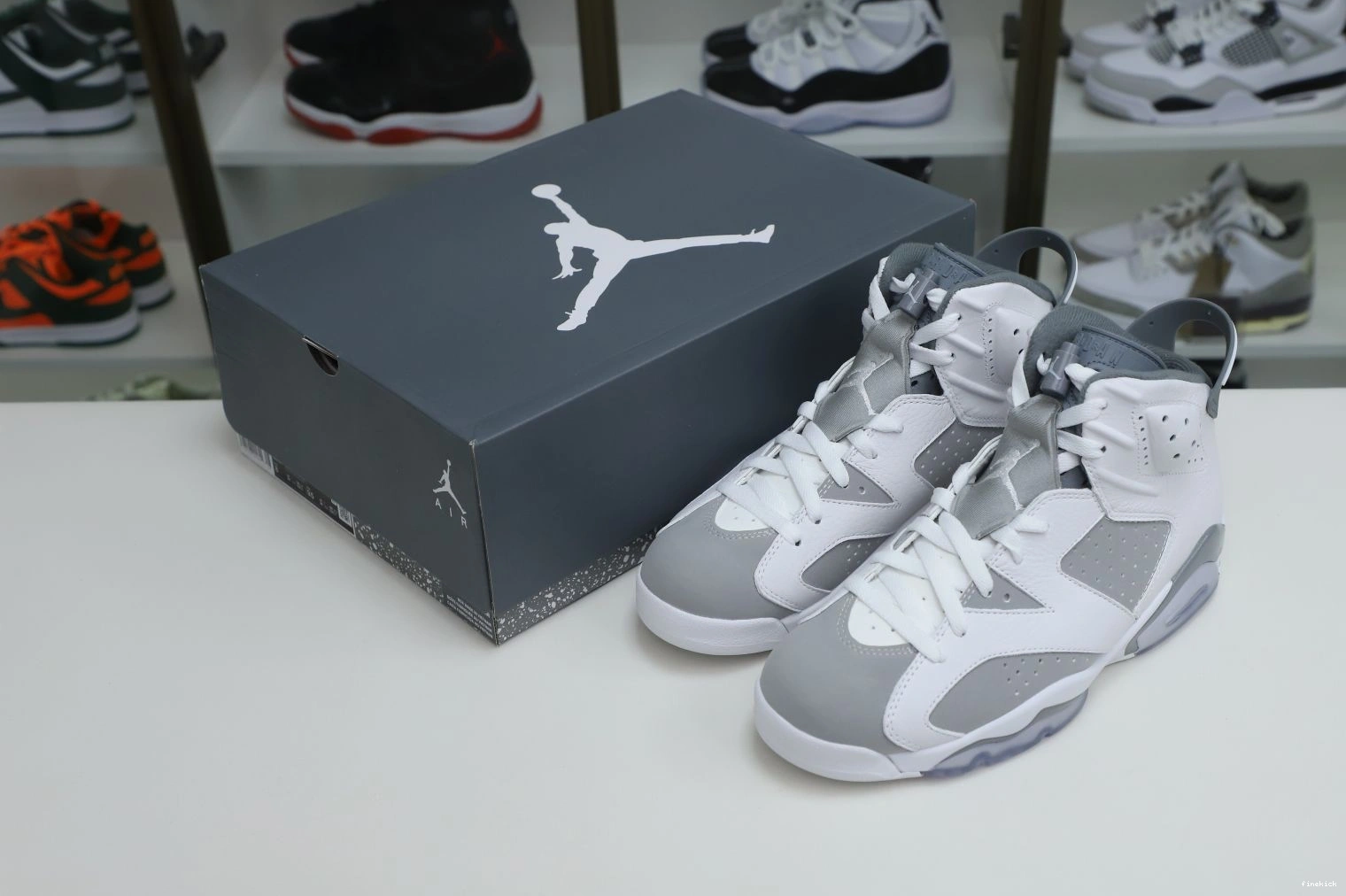 6 AIR JORDAN COOL GREY 1024